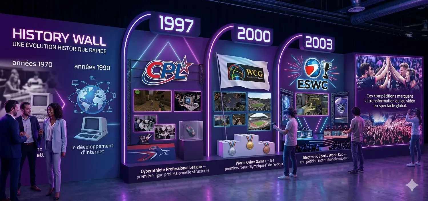 Histoire e-sport